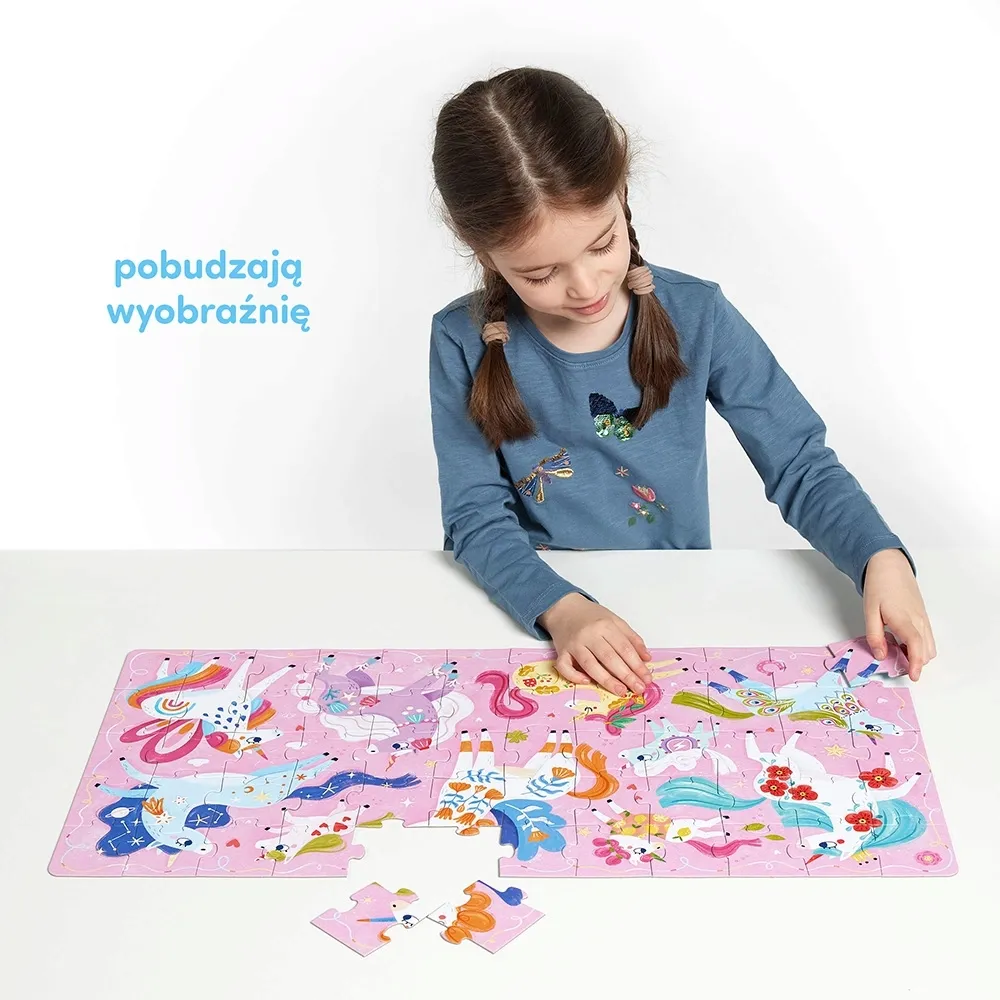 puzzle-60-elementow-czuczu-ach-jednorozce-stan-nowy