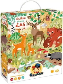 dzikie-puzzle-40-elementow-las