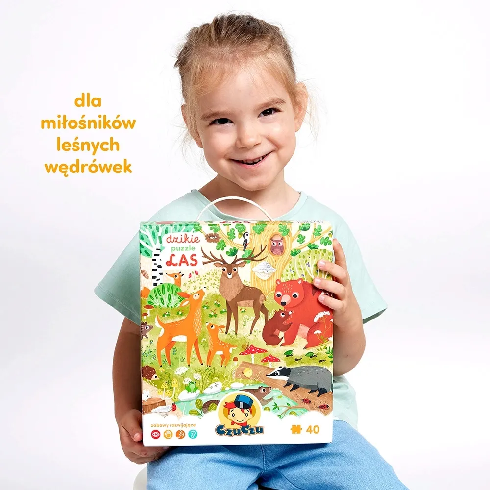 dzikie-puzzle-40-elementow-las-stan-nowy