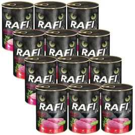 dolina-noteci-rafi-cat-adult-mix-smakow-12x400g