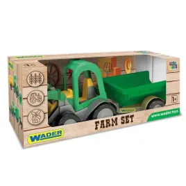 farmer-traktor-ladowarka-z-przyczepa-wader-35223