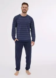 pizama-cornette-pm-117-279-loose-l-40-granatowy