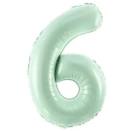 balon-foliowy-cyfra-6-zielony-partydeco-34-dgt