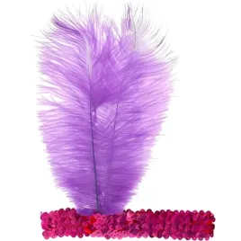 opaska-elastyczna-retro-flapperka-magenta-godan
