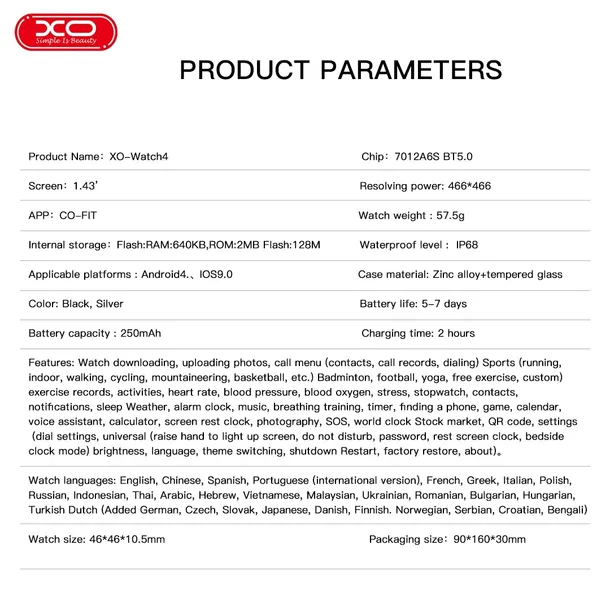 xo-smartwatch-watch-4-amoled-czarny-kolor-czarny