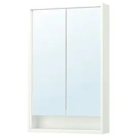 ikea-faxalven-szafka-z-lustrem-z-wbud-oswietl-bialy-60x15x95-cm