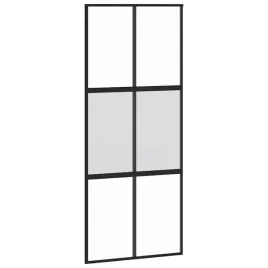 drzwi-przesuwne-czarne-90x205-cm-szklo-hartowane-aluminium