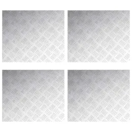 plytki-w-szachownice-4-pcs-srebrny-60-x-50-cm-aluminium