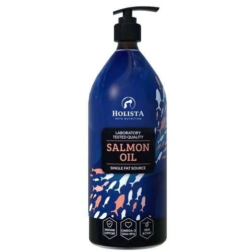 Holista SALMON OIL Naturalny olej Łosoś atlantycki Dla psów i kotów 1000 ml