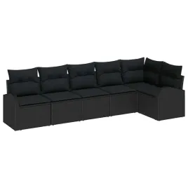 zestaw-sof-na-ogrod-z-poduszka-6-pcs-czarny-polirattan
