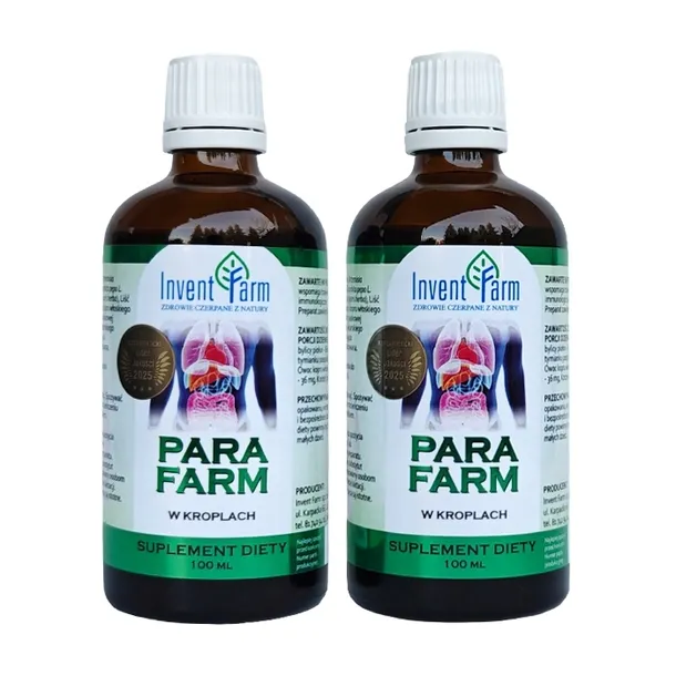 Zestaw Para Farm 2 sztuki 100 ml Naturalne składniki Ekstrakty Invent Farm