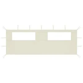 scianka-z-oknami-do-altany-6x2-m-kremowa