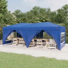 skladany-namiot-imprezowy-ze-sciankami-niebieski-3x6-m