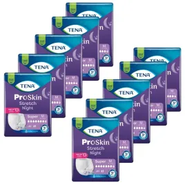 tena-stretch-proskin-super-night-pieluchomajtki-elastyczne-noc-m-10x10szt