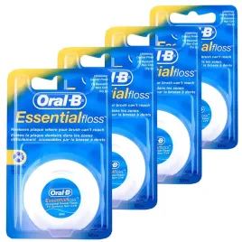4x-nic-dentystyczna-mieta-oralb-essential-50m-niewoskowana-dentystyczna
