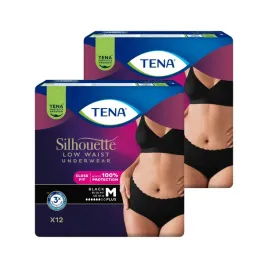 tena-silhouette-plus-bielizna-majtki-chlonne-z-niskim-stanem-roz-m-2x12szt