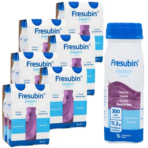 FRESUBIN ENERGY DRINK o smaku Czarna porzeczka 4x200ml