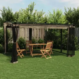altanka-ze-scianami-z-siatki-kolor-taupe-4x3-m-stal