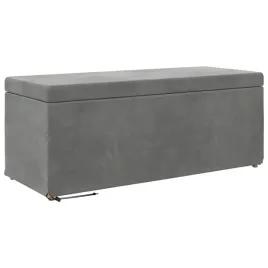 halka-ciemnoszary-101-x-41-x-40-cm-welur-i-drewno-inzynieryjne