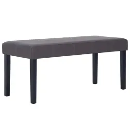 lawka-106-cm-szara-sztuczna-skora