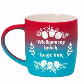 kubek-prezent-na-wielkanoc-niebiesko-czerwony-imienny-damski