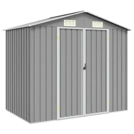 szopa-ogrodowa-szara-205x129x183-cm-stal-galwanizowana