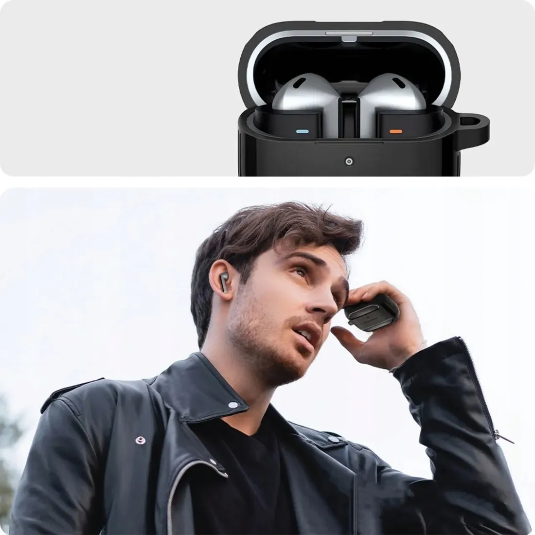 spigen-rugged-armor-samsung-galaxy-buds-3-3-pro-matte-black