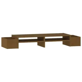 podstawka-na-monitor-miodowy-braz-100x275x15-cm-lita-sosna