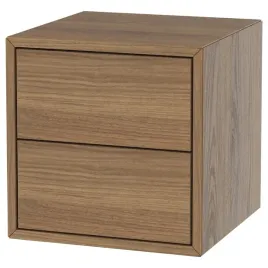 ikea-eket-szafka-2-szuflady-brazowy-orzech-35x35x35-cm