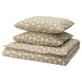 ikea-angsnejlika-poszwa-na-koldre-i-2-poszewki-bezowy-kremowy-200x200-cm