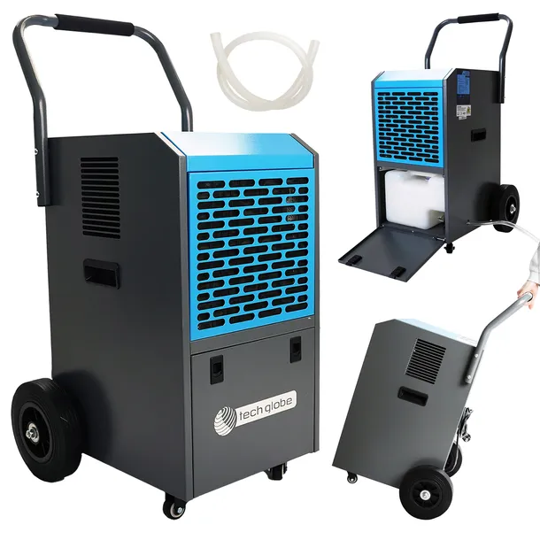 BUDOWLANY osuszacz powietrza 55L/24h PRZEMYSŁOWY pochłaniacz wilgoci 750W