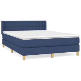 lozko-kontynentalne-z-materacem-niebieskie-tk