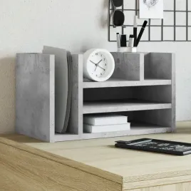 organizer-na-biurko-szarosc-betonu-445x24x25-cm