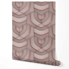 tapeta-na-sciane-geometria-rozowe-fioletowe-faliste-linie-do-biura-salonu