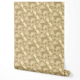 tapeta-na-sciane-geometria-wzory-piaskowe-figury-3d-trojkaty-nowoczesne