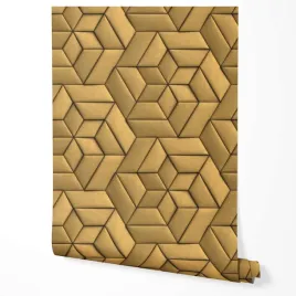 tapeta-na-sciane-zlote-figury-geometria-ksztalty-do-biura-salonu