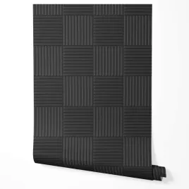 tapeta-na-sciane-czarne-szare-paski-geometria-wzory-do-biura-salonu