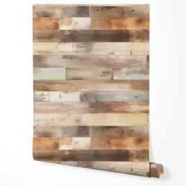 tapeta-na-sciane-deski-patchwork-drewno-jasne-salon-sypialnia