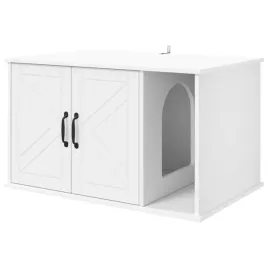 nowoczesny-domek-dla-kotow-z-drewna-w-minimalistycznym-stylu-bialy