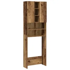 szafka-na-pralke-stare-drewno-64x255x190-cm