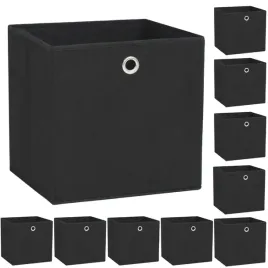 pudla-do-przechowywania-z-wlokniny-10-szt-32x32x32-cm-czarne