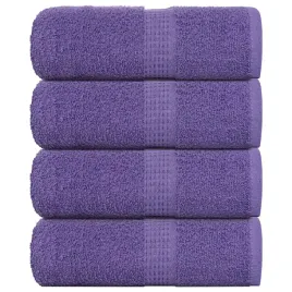 reczniki-goscinne-4-szt-fioletowe-30x50cm-360-gsm-100percent-bawelna