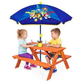stolik-ogrodowi-parasol-psi-patrol-plazowy-zestaw-ogrodowy-lawka-drewnia