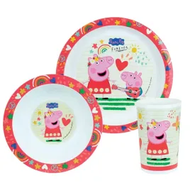 zestaw-obiadowy-dla-dzieci-3-el-kubek-talerzyk-miska-swinka-peppa