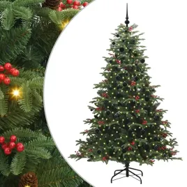 nowoczesne-sztuczne-drzewko-choinkowe-z-tasmami-led-210-cm-zielone