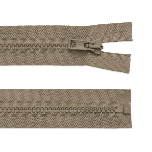Zamek kostkowy rozdzielczy 55cm brązowy 18-1018