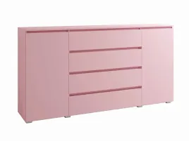 komoda-cosmo-c06-duza-szerokosc-184-cm-rozowa-4-szuflady-2-drzwi-do-salonu