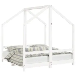 rama-lozka-dzieciecego-biala-2x-70x140-cm-drewno-sosnowe