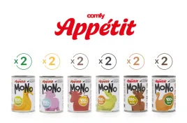 comfy-appetit-mono-mokra-karma-dla-psa-mix-miesnych-smakow-12x400g