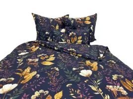 posciel-bawelniana-lux-160x200-1234-2-granatowa-liscie